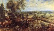 Peter Paul Rubens An Autumn Landscape with a View of Het Steen in the Earyl Morning china oil painting artist